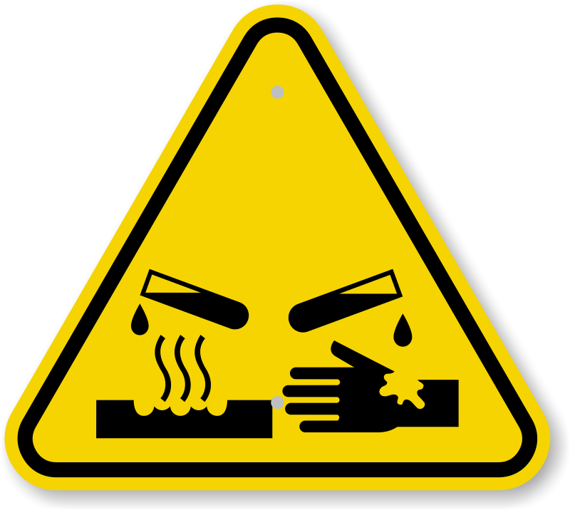 Corrosive Signs ClipArt Best