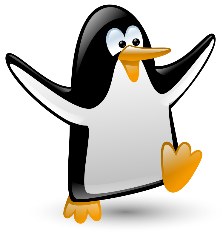 Penguin clipart gif