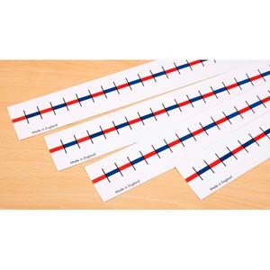Blank Table Top Number Line (0-20) at Findel Education