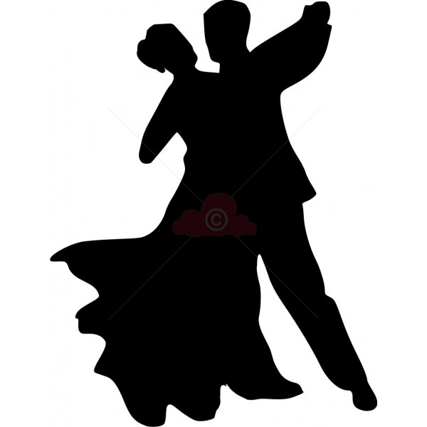 Clipart dance silhouettes