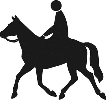 Horse And Rider Clip Art