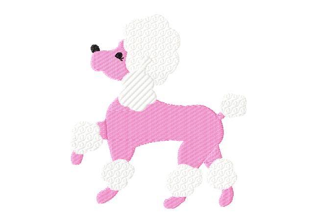 Poodle For A Poodle Skirt - Skirt Stockings