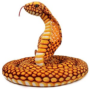 Amazon.com: VIAHART 9 Foot Long Big Snake Stuffed Animal Python ...