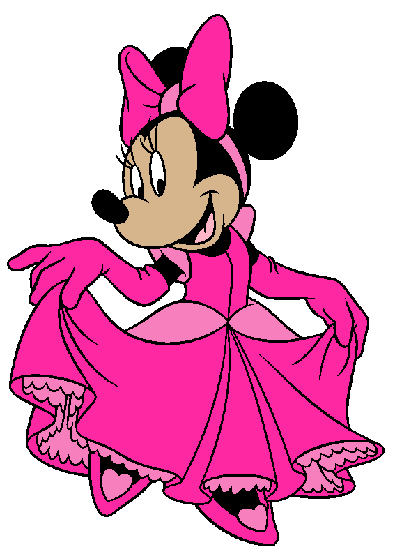 Minnie Mouse Shoes Clipart