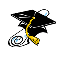 High school cap and gown clipart - ClipartFox