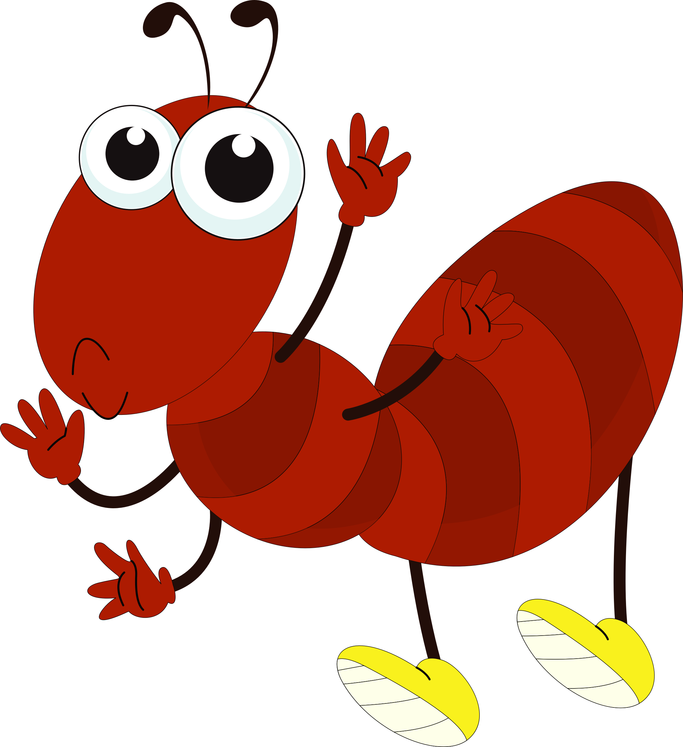 Ant clipart cartoon