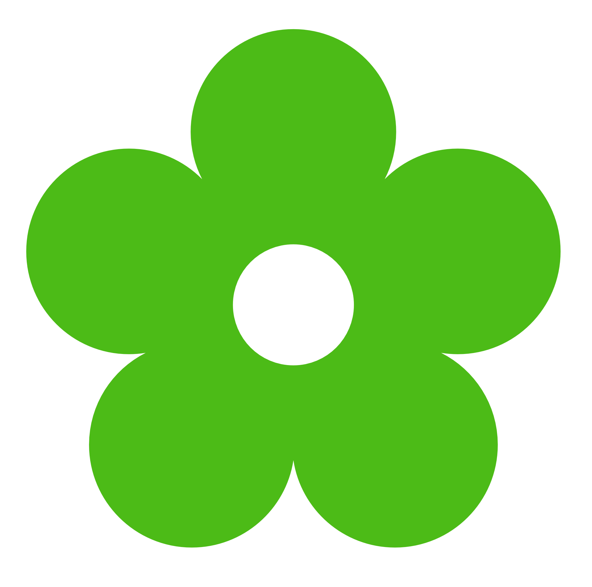 Green Flower | Free Images - vector clip art online ...