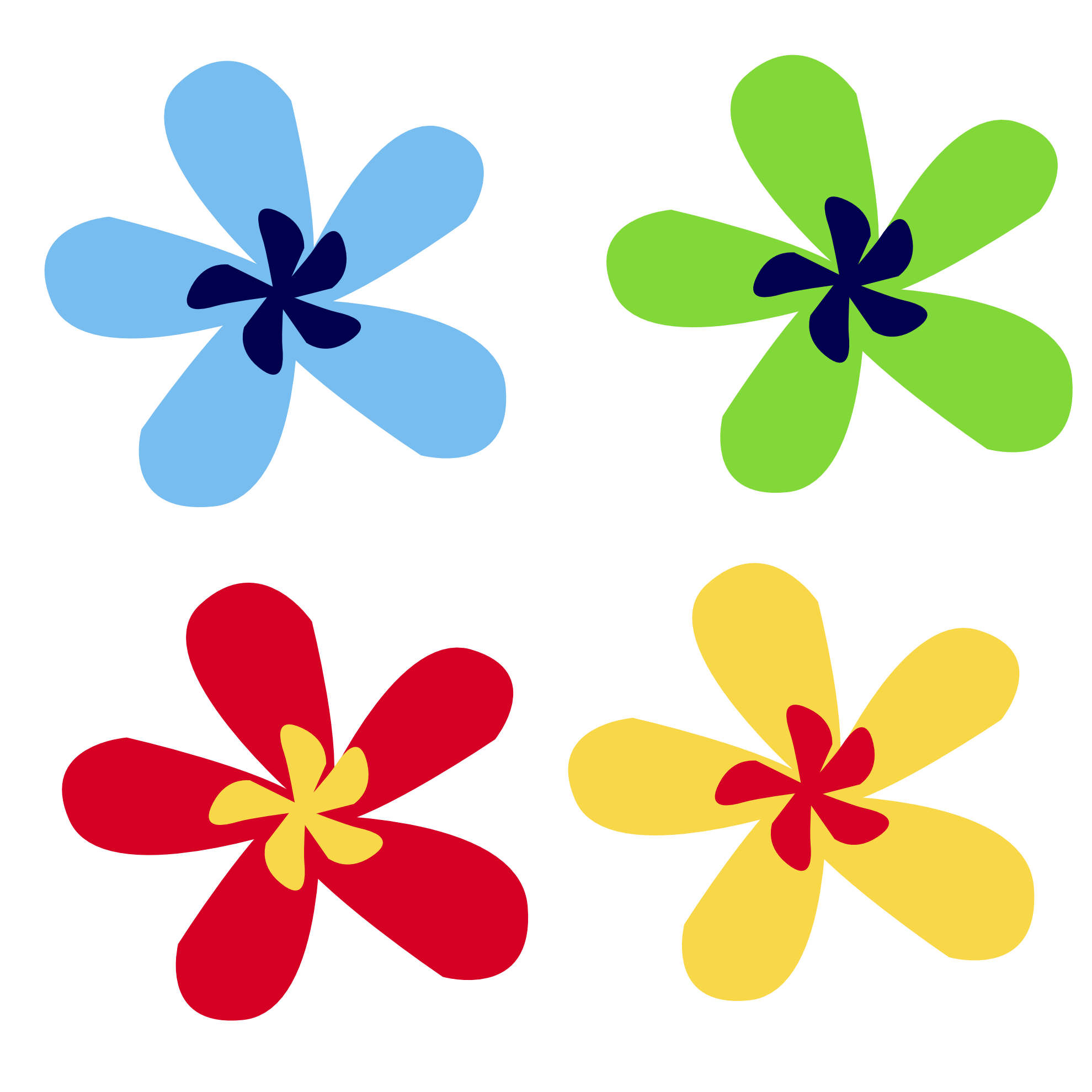 September Flower Clipart