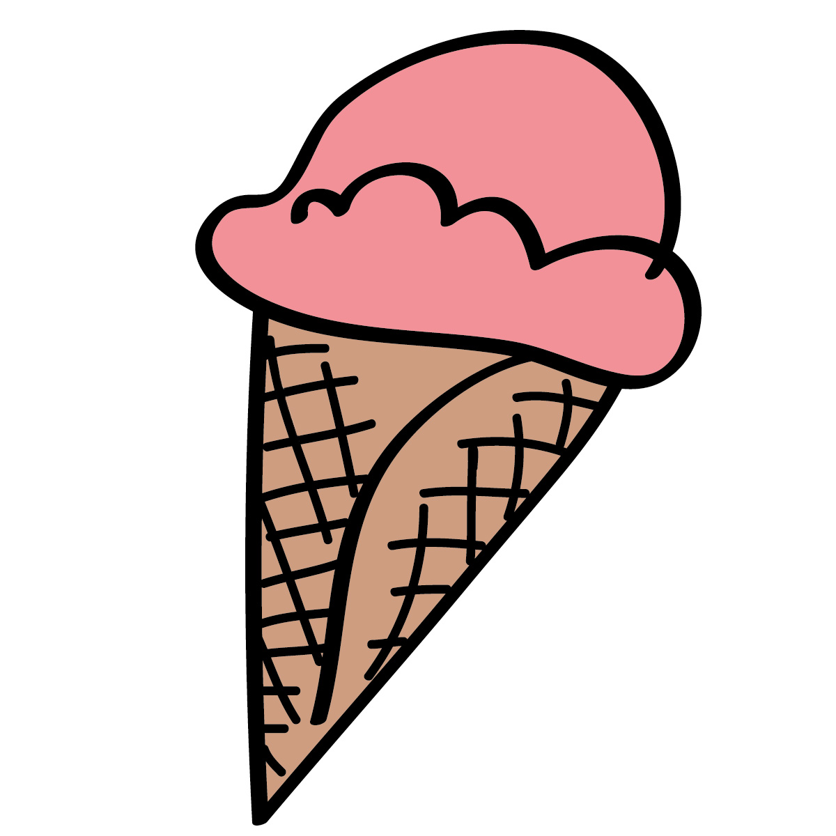 Ice Cream Cone Clipart