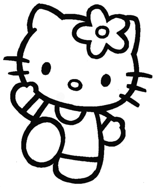 How to Draw Hello Kitty with Easy Step by Step Drawing Lesson ...