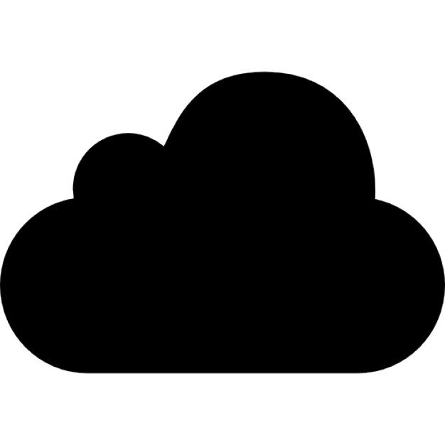 Mobileme logo of black cloud Icons | Free Download