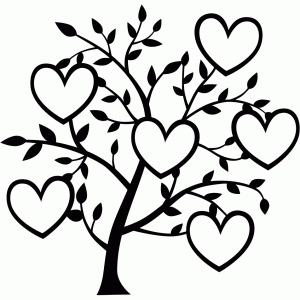 Silhouette Design Store - View Design #4436: family tree