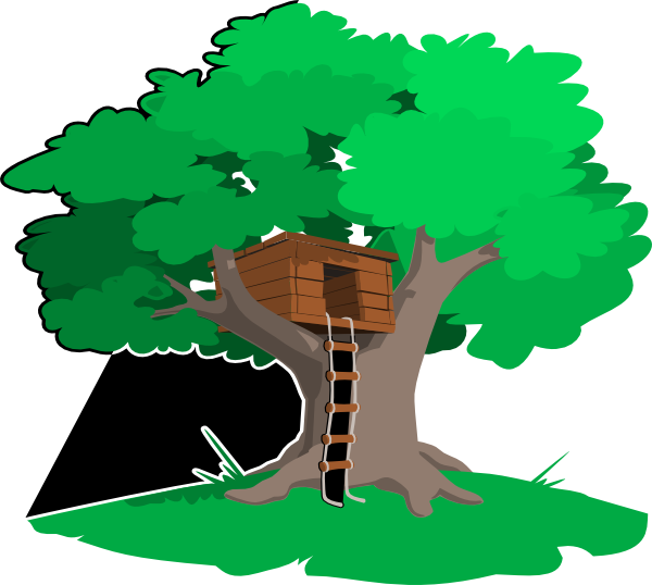 Tree House Clip Art - vector clip art online, royalty ...