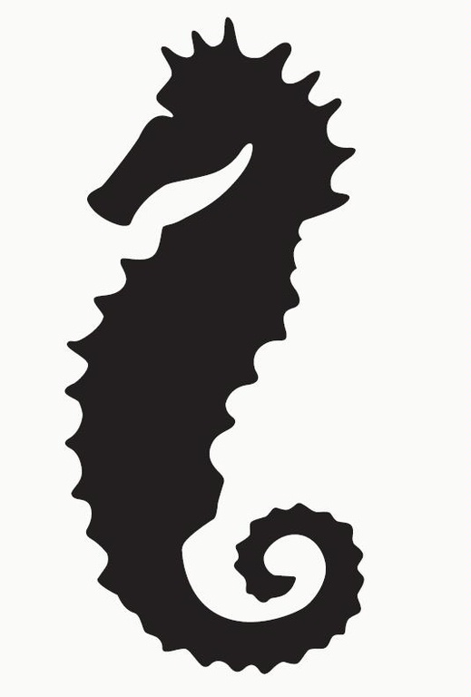 Seahorse Silhouette - ClipArt Best