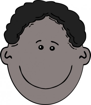 Boy Face Cartoon clip art Vector clip art - Free vector for free ...