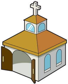 Box Church | Church Clip Art - Christart.