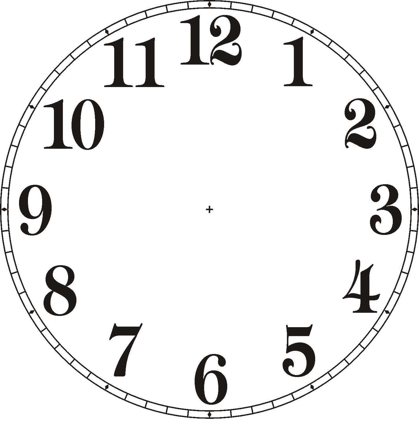 Analog Clock Clipart