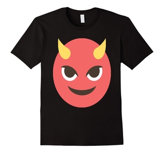 Men's Emojitees: Smiling Devil Face Emoji T Shirt. 2xl Black ...