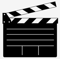Free Movie Clapboard Invitation - ClipArt Best