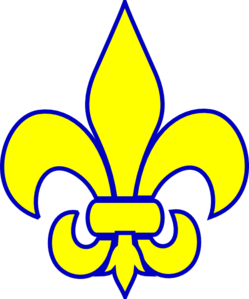 Cub scout fleur de lis clip art