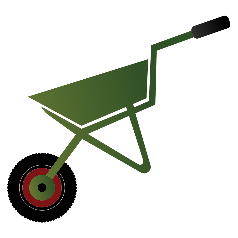 clipartist.net Â» Clip Art Â» Abstract Farm Wheel Barrow Scalable ...