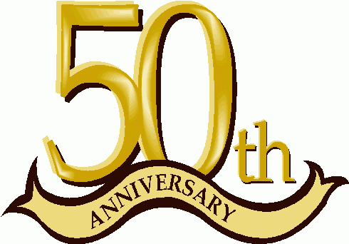 50th Anniversary Clipart