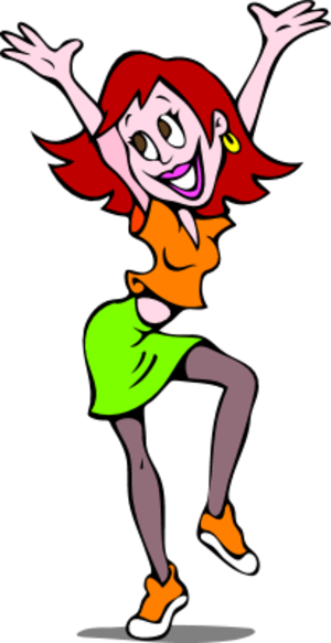 Happy Woman Clipart