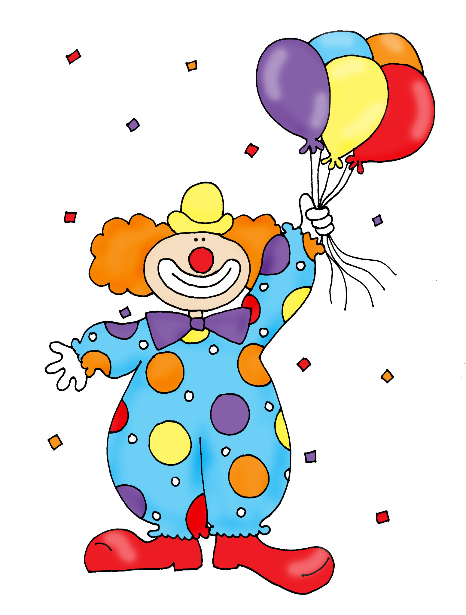 Clown Clipart - Tumundografico