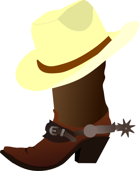 Cute cowboy clipart free