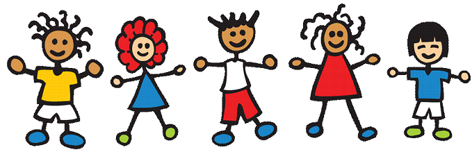 Preschool children clip art