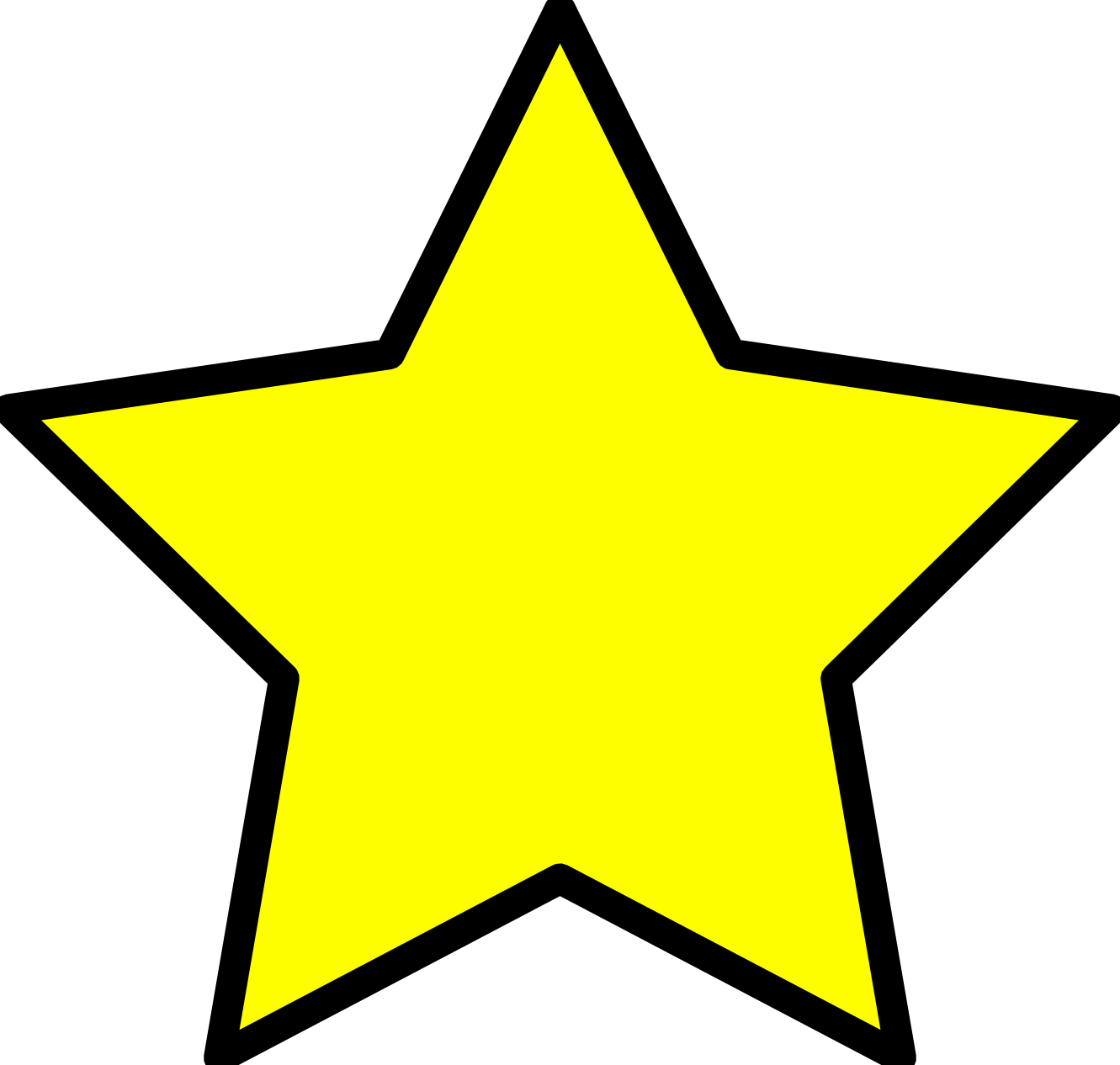 Clipart yellow stars
