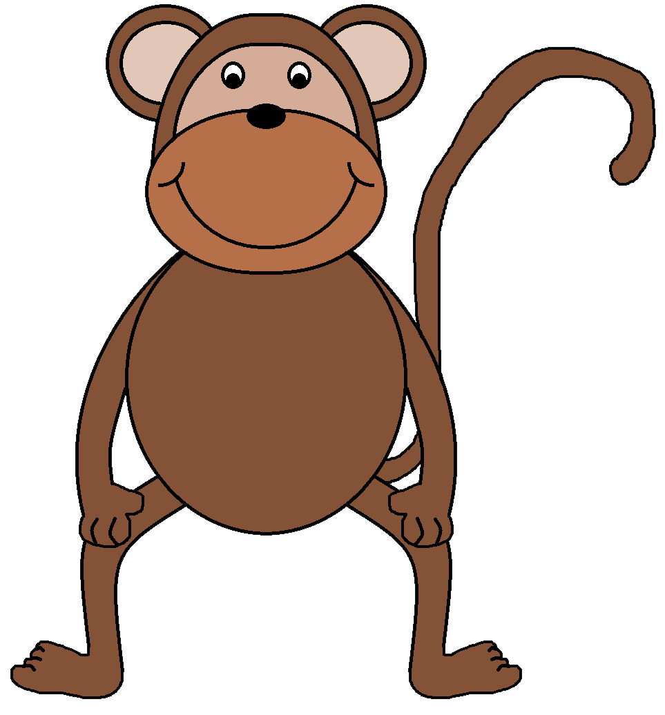 Monkey Clip Art For Teachers - Free Clipart Images