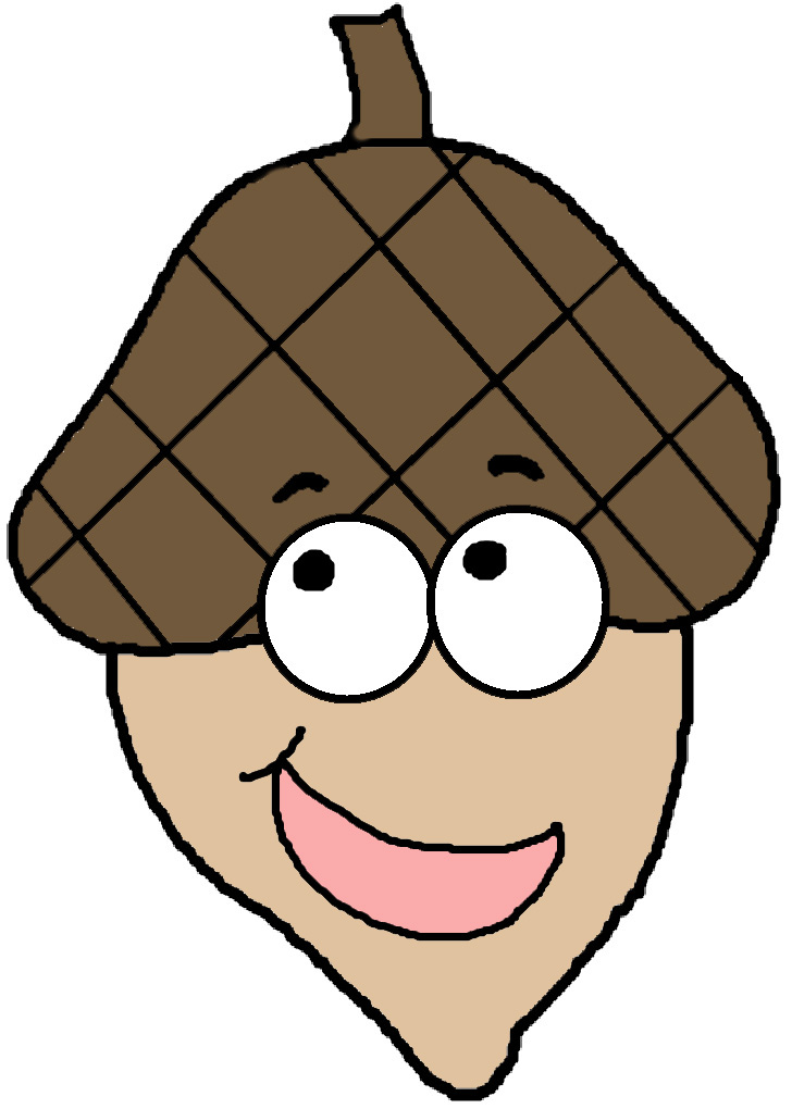 being caring acorn clipart