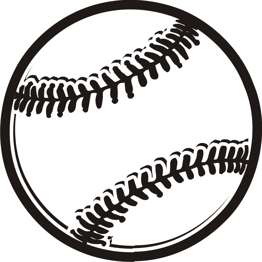 Baseball Line Art | Free Download Clip Art | Free Clip Art | on ...