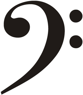 Bass Clef | Free Download Clip Art | Free Clip Art | on Clipart ...