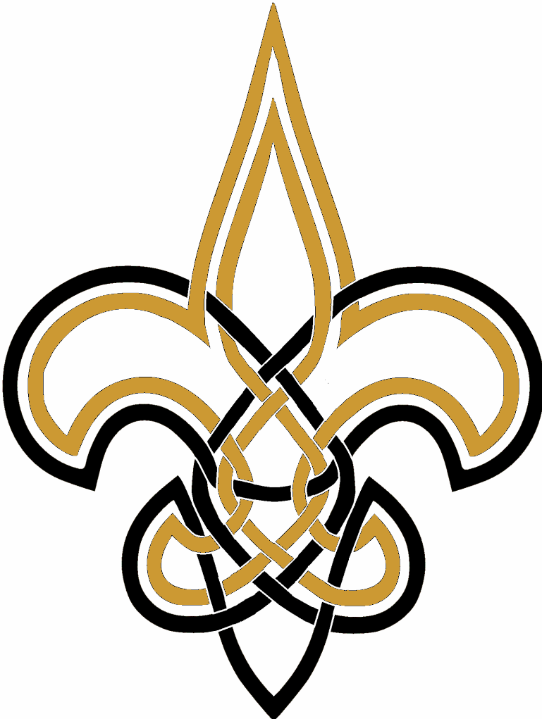 Saints Fleur De Lis Stencil | Free Download Clip Art | Free Clip ...