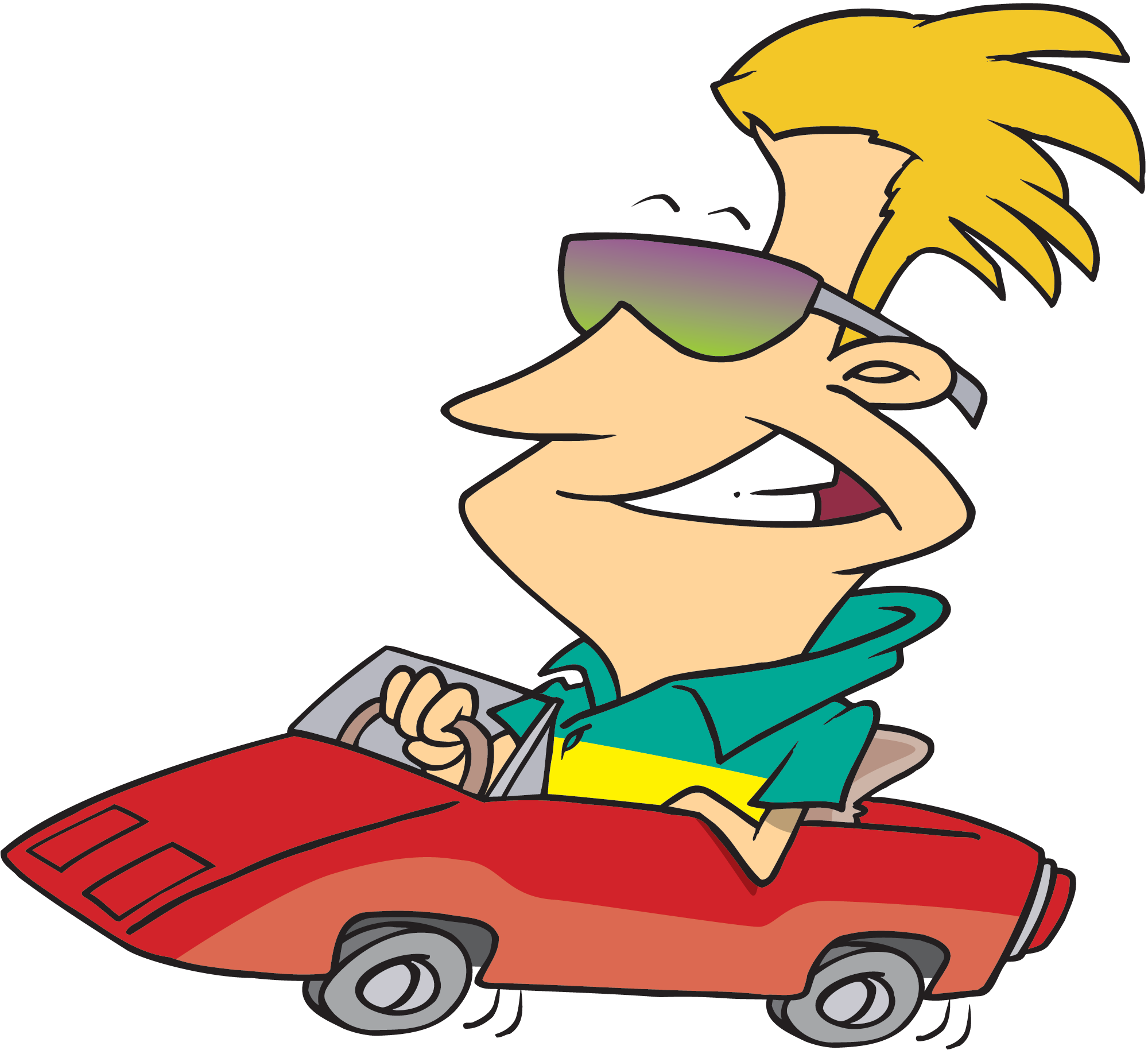 Driving Cartoon - ClipArt Best