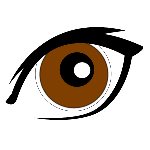 Eye Cartoons Only Clipart