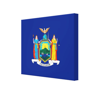 New York State Flag Art & Framed Artwork | Zazzle