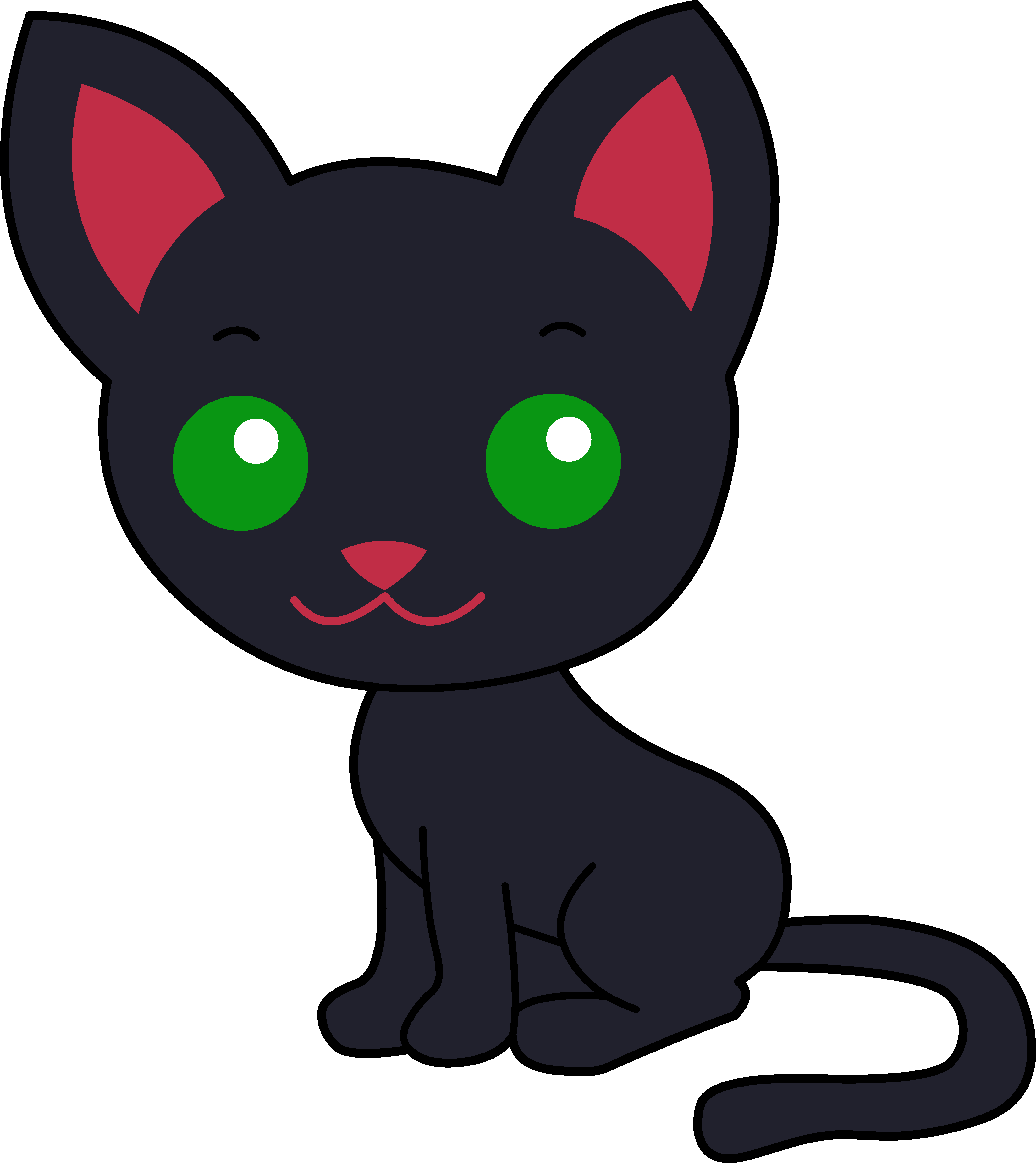 Cute Kitten Clipart | Free Download Clip Art | Free Clip Art | on ...