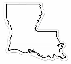 Louisiana Shape - ClipArt Best