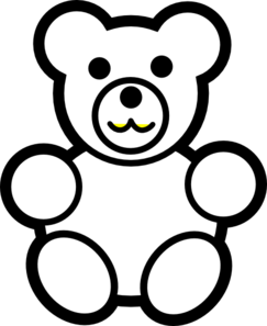 White Bear Clip Art - vector clip art online, royalty ...