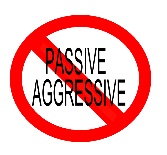 Passive-aggressive | North Courtenay Church of Christ