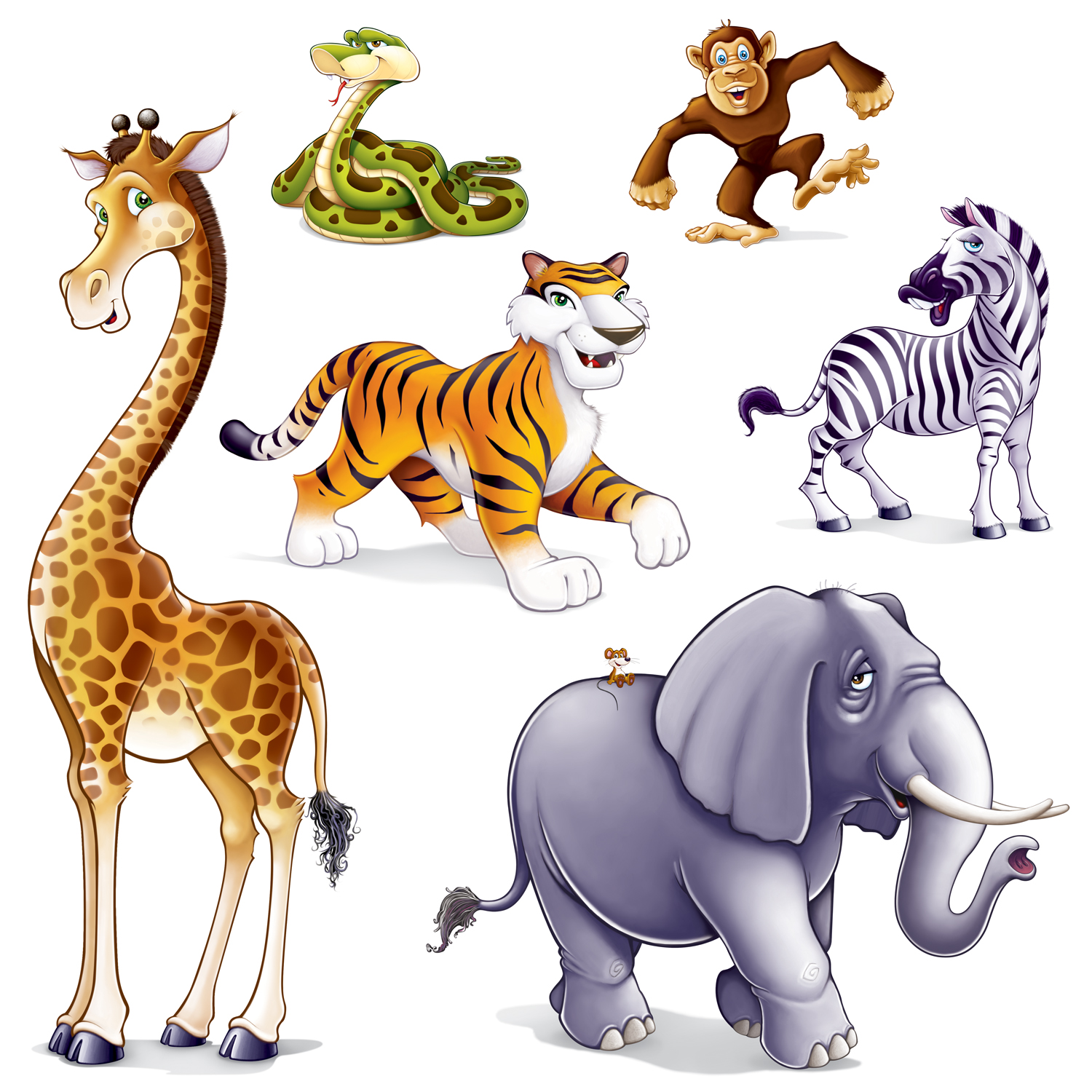 Animal clipart sets or kids