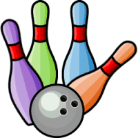 Free bowling clipart kids