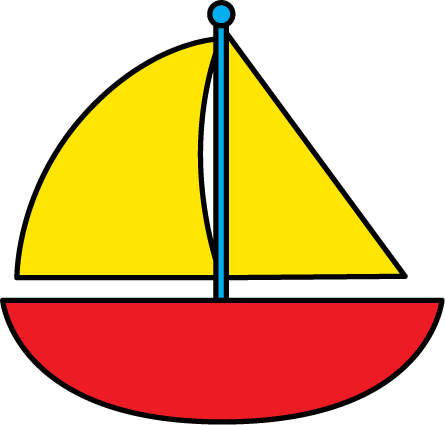 Clip art sail boat