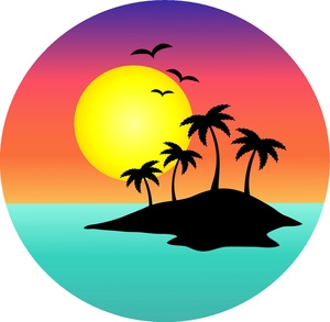 Sunset Clipart - Tumundografico