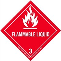 Hazard Class 3 - Flammable Liquid Labels from Labelmaster