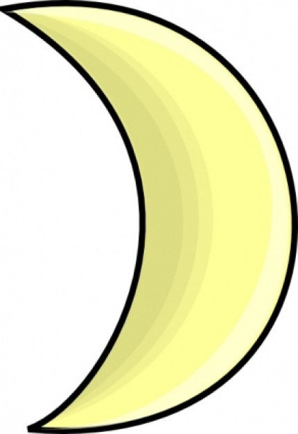 Moon Cartoon Clipart