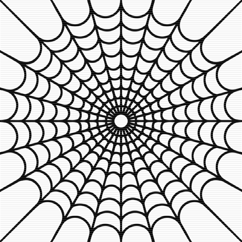 Halloween Spider Web Clipart